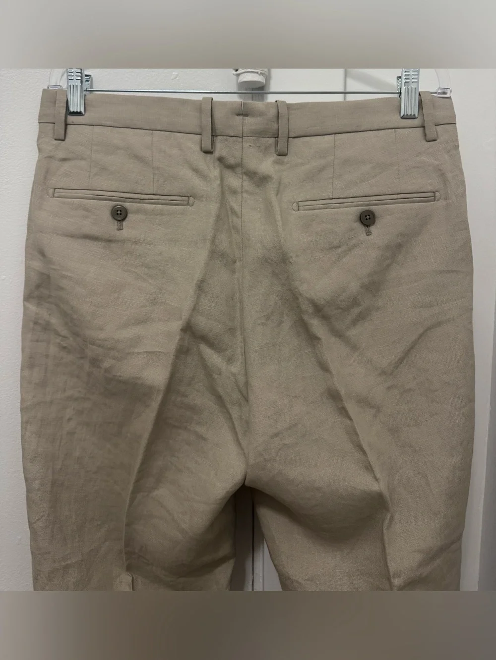 MANGO MEN LINEN PANTS